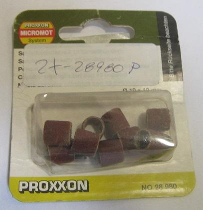 PROXXON brusný nástavec - pouzdra. 
Kliknutím zobrazíte detail obrázku.