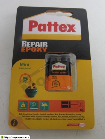 Lepidlo pattex Repair Epoxy Universal 6ml
Kliknutm zobrazte detail obrzku.